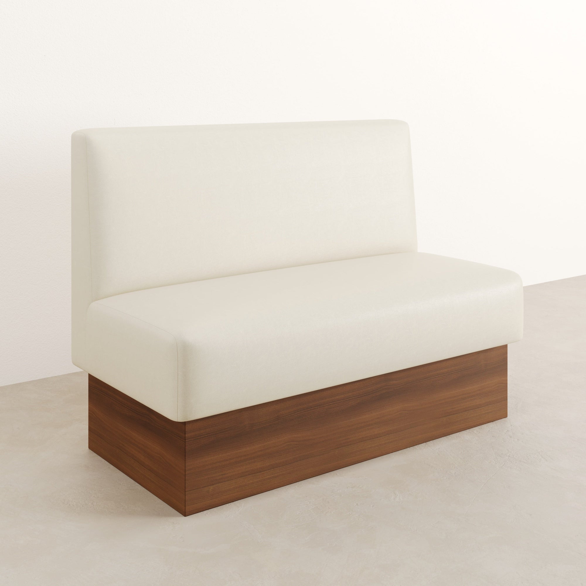 Plain Back Banquette Seating