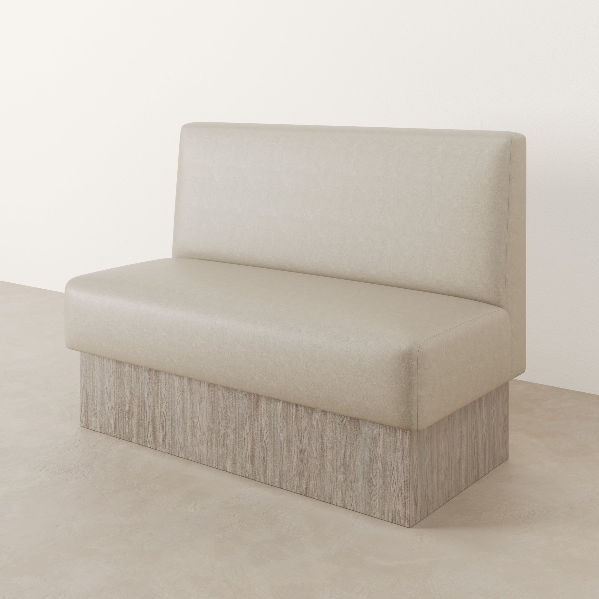 Plain Back Banquette Seating