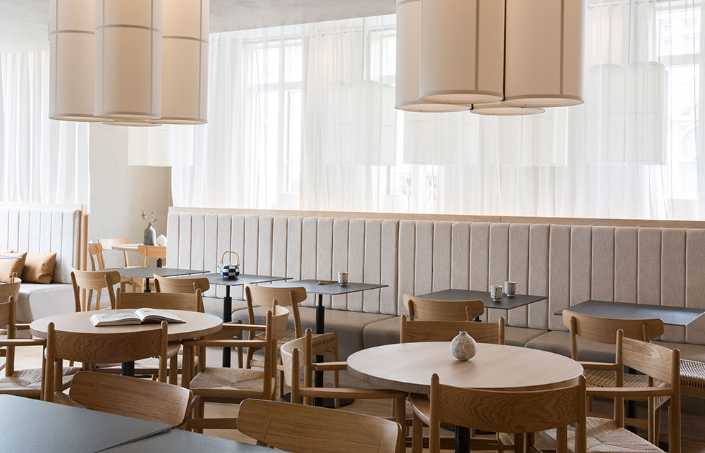 Fluted Banquette Seating