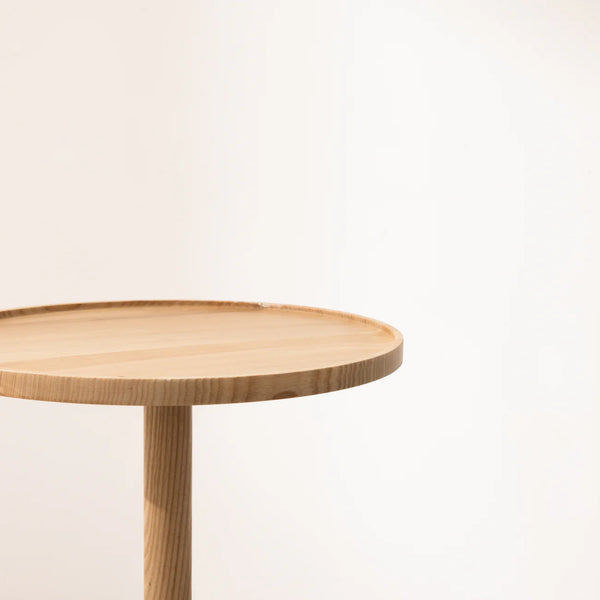 Travertine Side Table