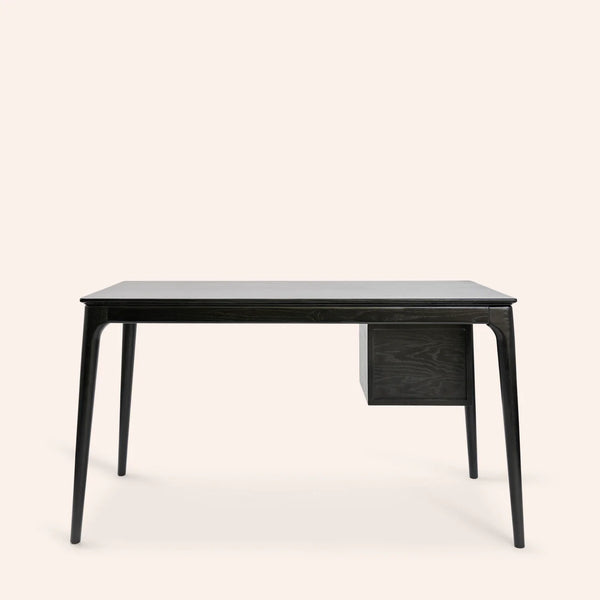 Timber Desk with Drawers