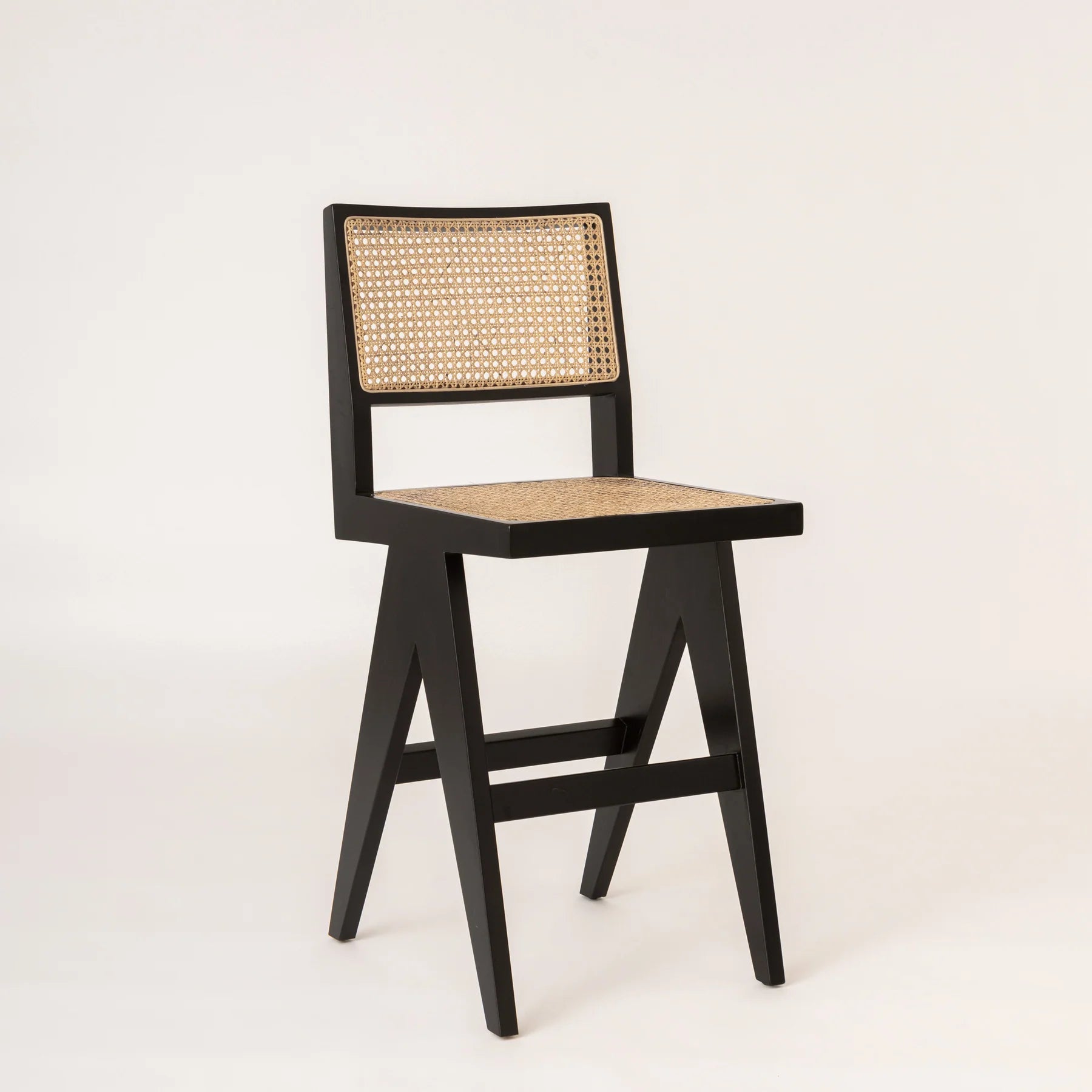 Cane Rattan Bar Stool