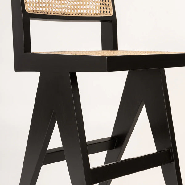 Cane Rattan Bar Stool
