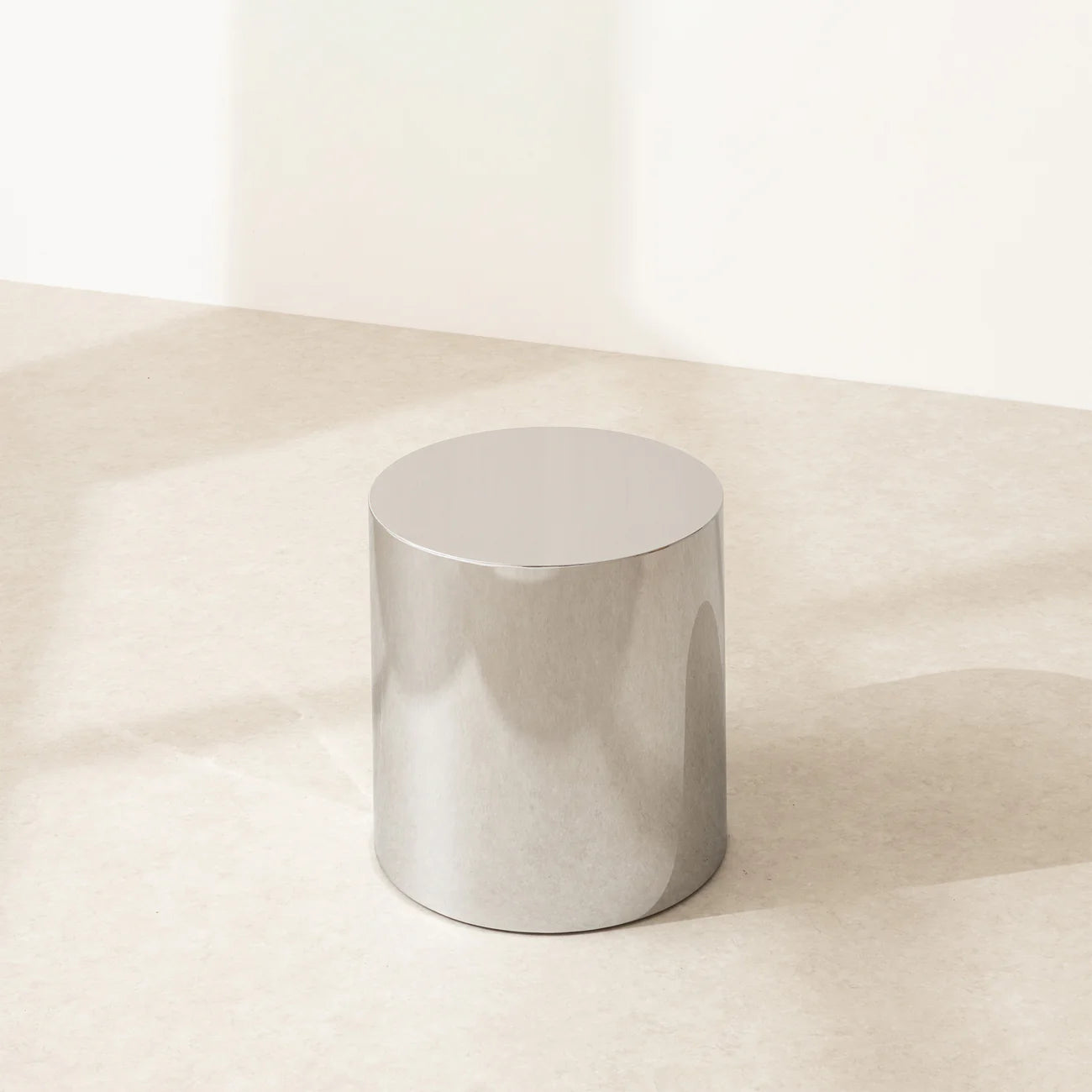 Chrome Side Table