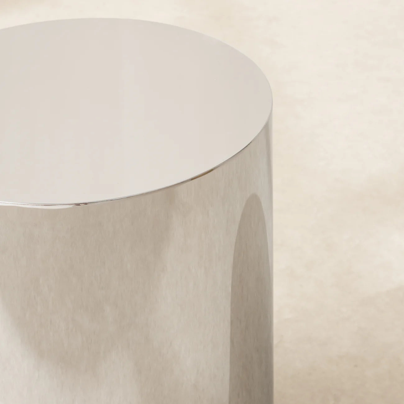 Chrome Side Table