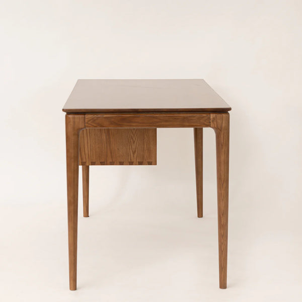 Timber Desk with Drawers