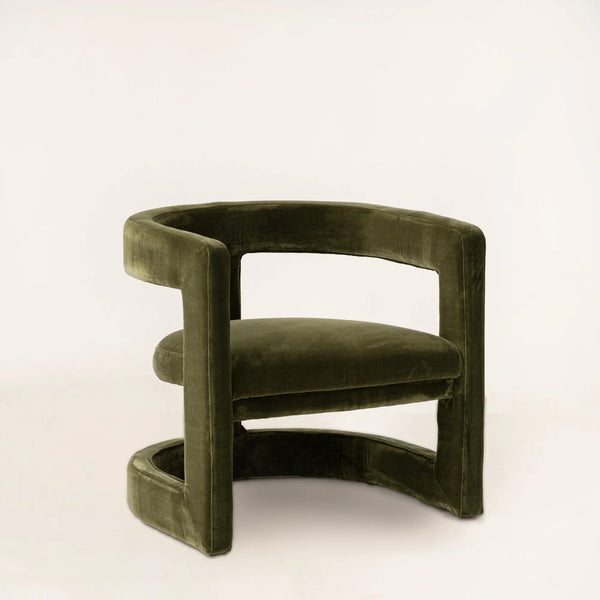 Curved Armchair